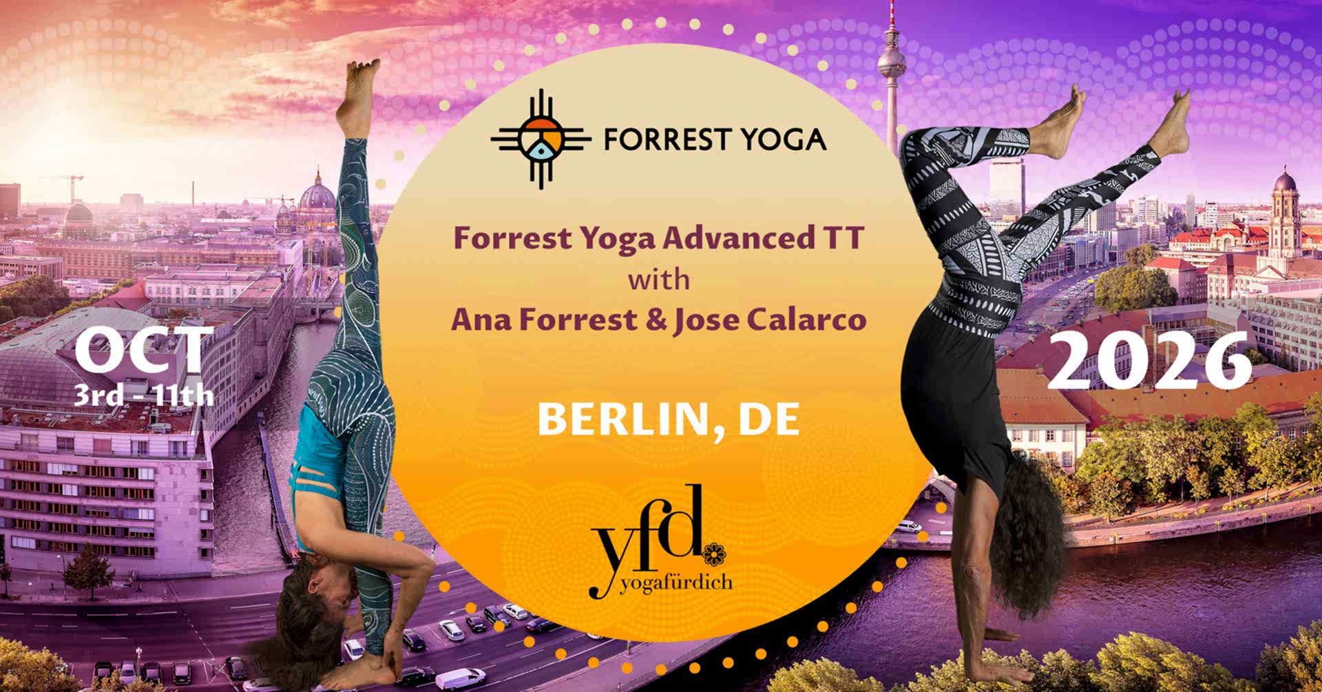 Forrest Yoga Advanced Yoga Teacher Training 2026 in Berlin Forrest Yoga Advanced Yoga Teacher Training 2026 in Berlin
